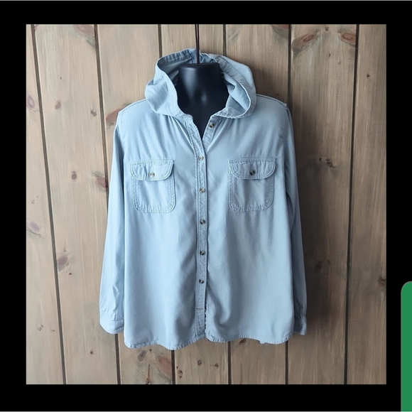 Carhartt Chambrey Hooded Shirt Jacket, sz 16/18 boys, EUC - Picture 14 of 14